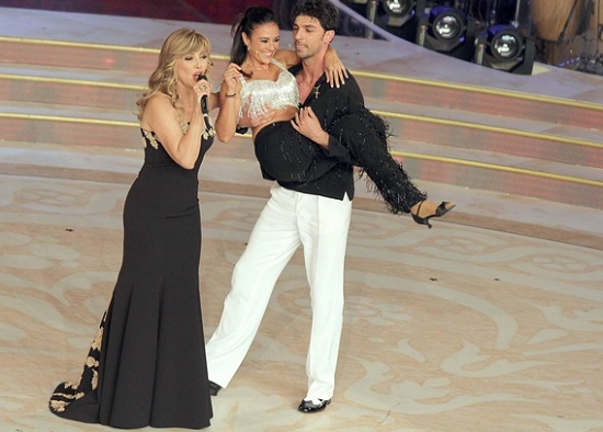 foto giusy versace e raimondo todaro