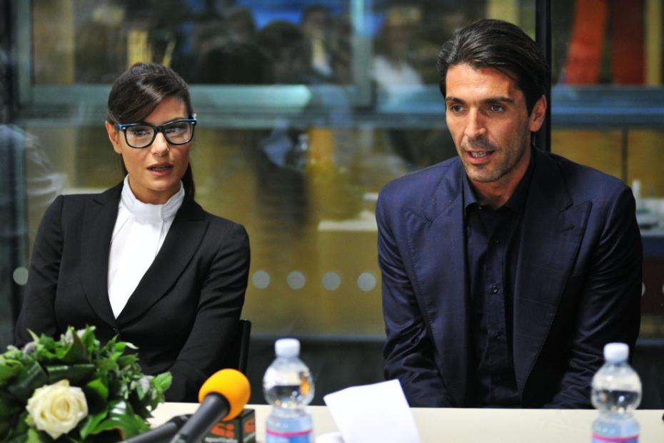 foto Ilaria D'Amico e Gigi Buffon