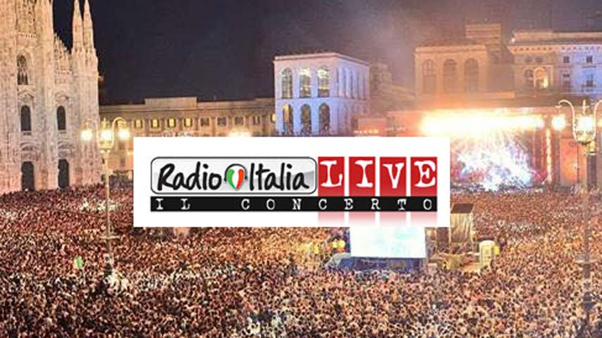 foto concerto radio italia live