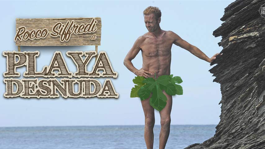 foto rocco siffredi su playa desnuda