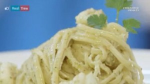 foto linguine al pesto