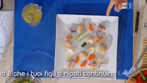 foto polpo fritto con giardiniera