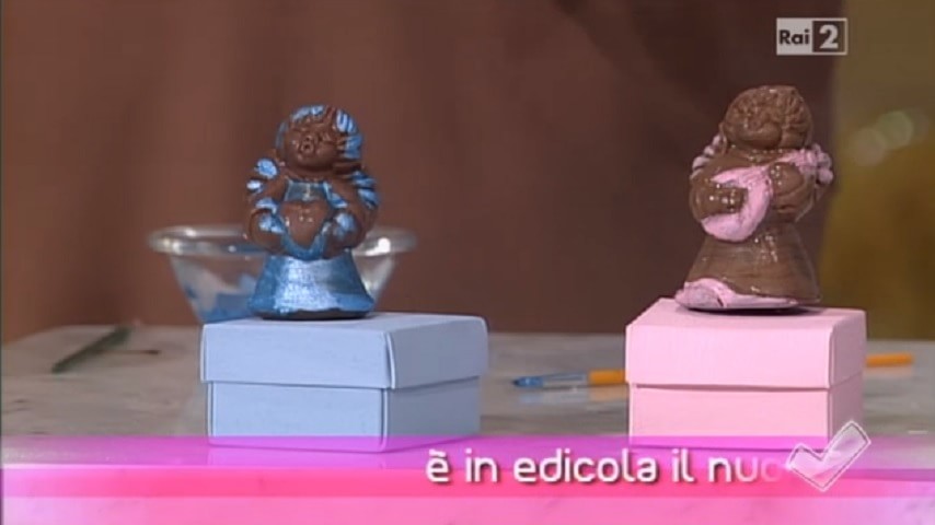 foto statuine di cioccolato