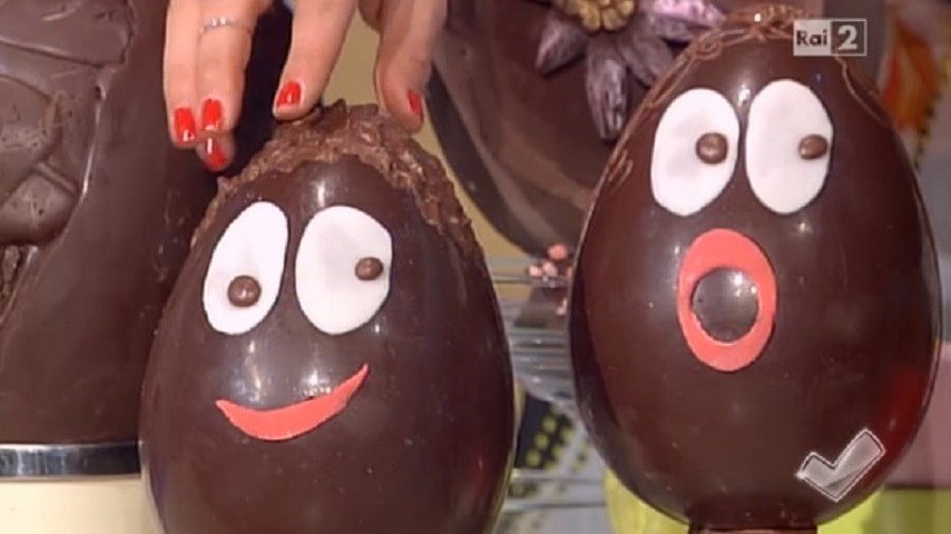 foto uovo di cioccolato