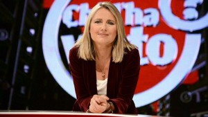 foto Federica Sciarelli in diretta su Rai3