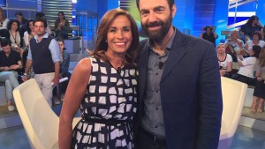 foto Neri Marcorè e Cristina Parodi