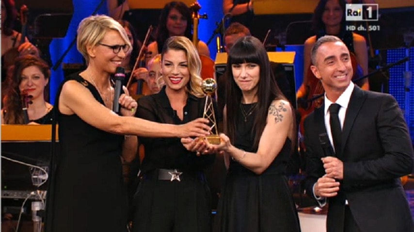 foto premio tv abiti