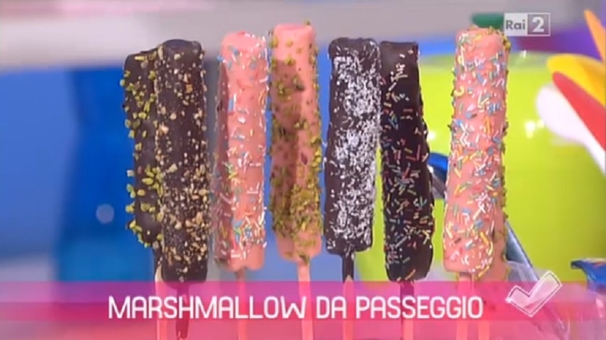 foto marshmallow da passeggio