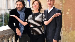 foto Carlotta Natoli Daniele Pecci e Gianmarco Tognazzi