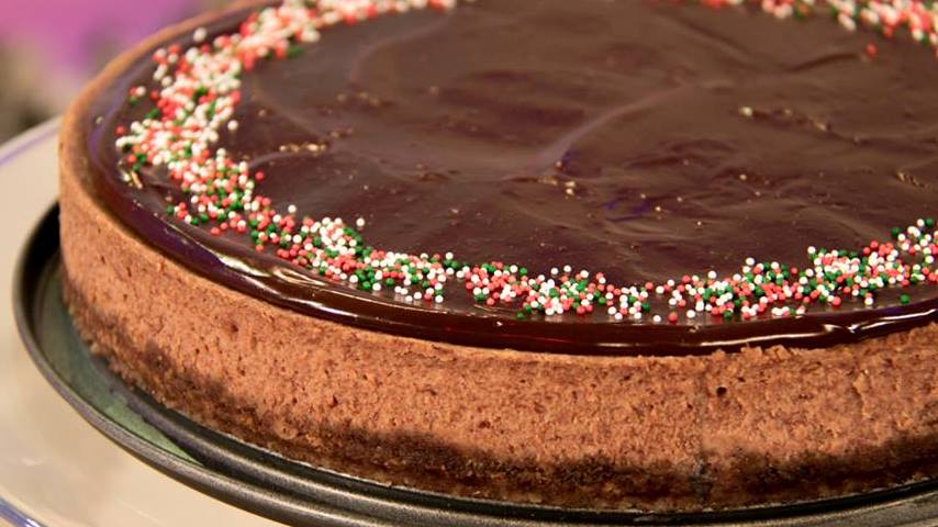 foto cheesecake al triplo cioccolato