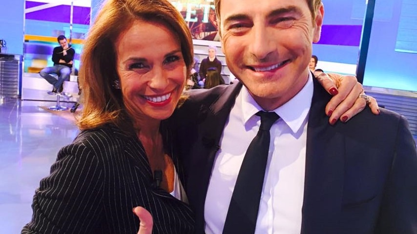 foto Marco Liorni e Cristina Parodi