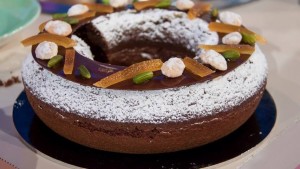 foto ciambella al cioccolato