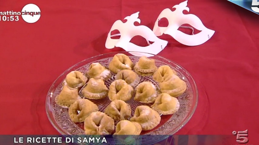 foto ravioli dolci di Carnevale