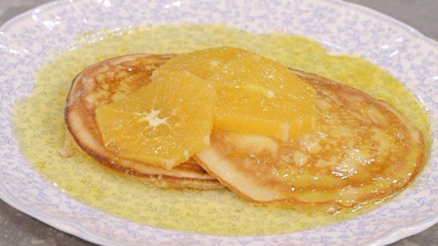 foto la cuoca bendata pancakes alle arance
