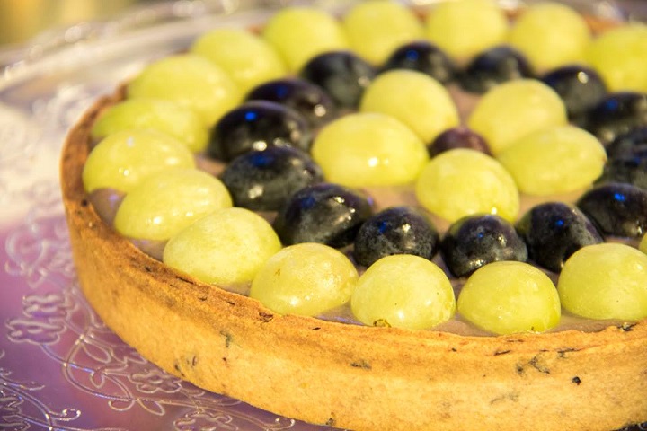 foto crostata uva