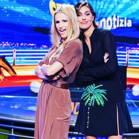 Foto Michelle Hunziker e Belen Rodriguez