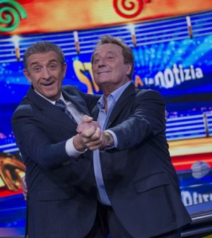 Foto Enzo Iacchetti e Ezio Greggio