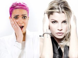 foto Emma Marrone e Elodie Di Patrizi