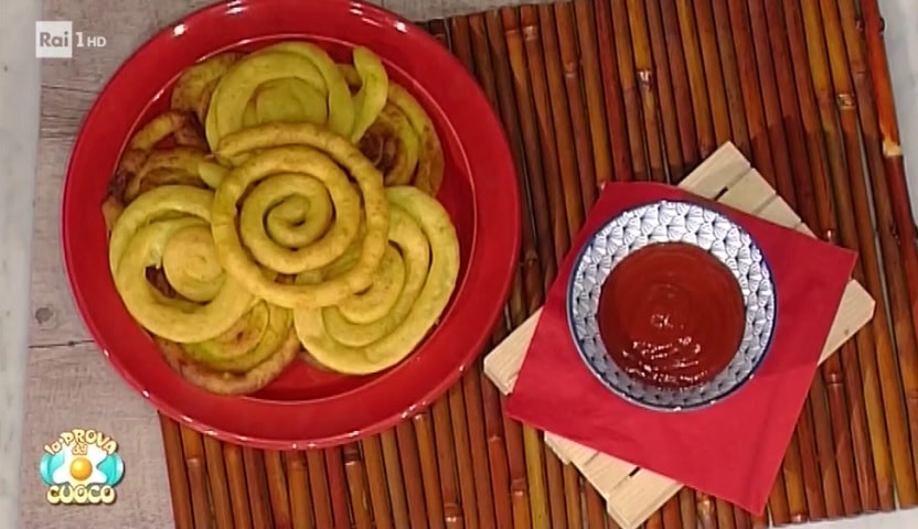 foto patate fritte spirale