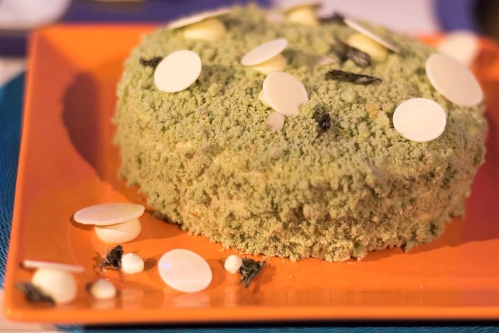 foto torta al the matcha