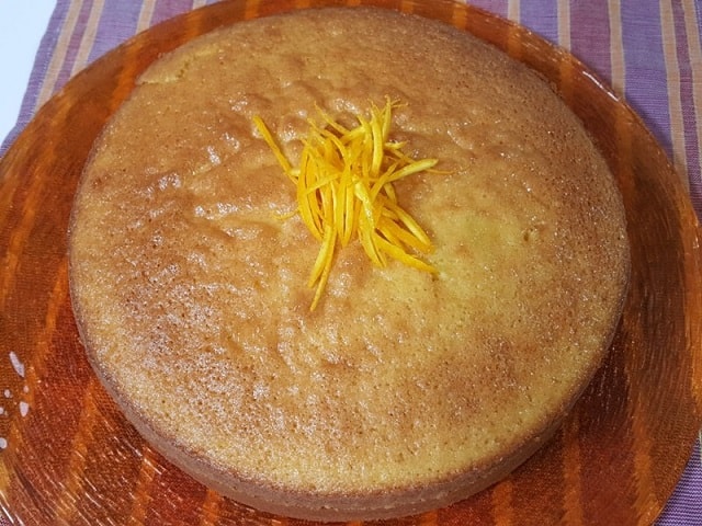 foto torta arancia oggi Cotto e Mangiato