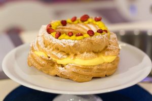 foto zeppola al pistacchio