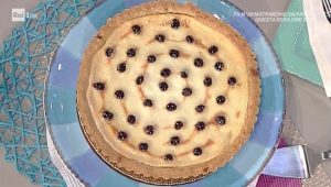 foto crostata ricotta amarene