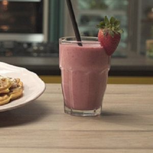 foto happy breakfast frullato