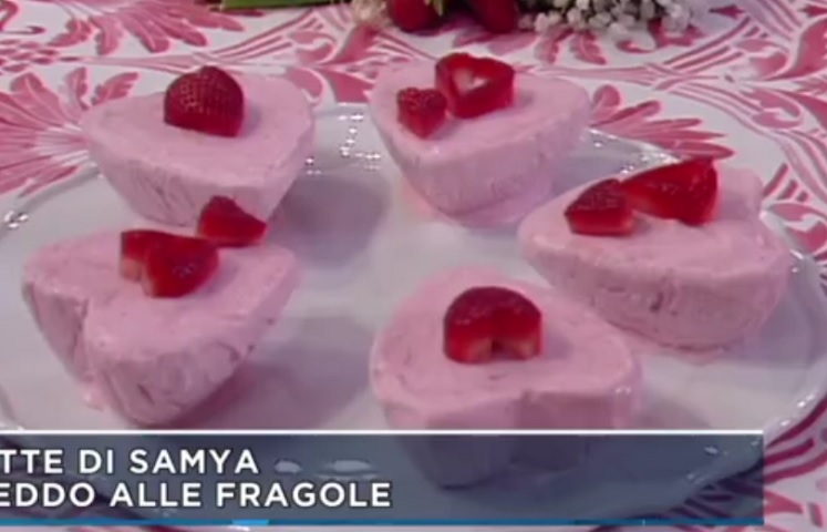 foto semifreddo alle fragole