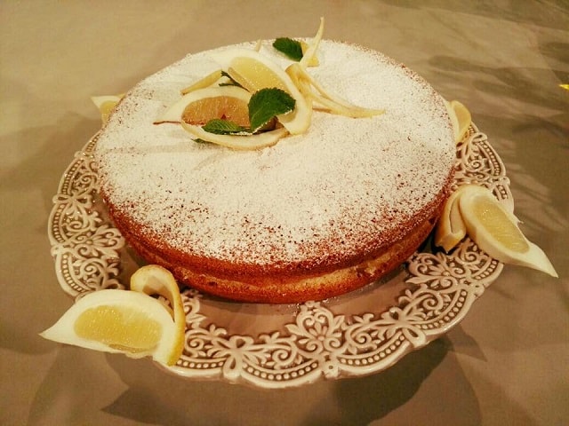 foto torta al limone