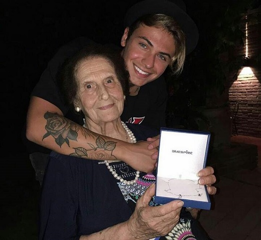 Foto Federico Rossi e la nonna