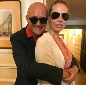 Foto Ilary Blasi e Alfonso Signorini