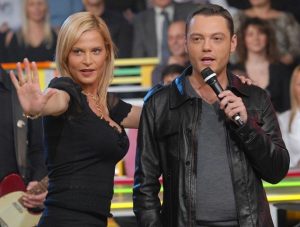 Foto Simona Ventura e Tiziano Ferro