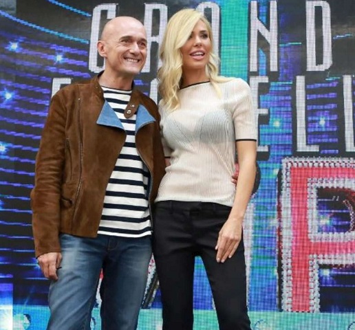 foto Grande Fratello Vip Ilary Blasi e Alfonso Signorini