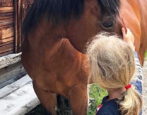 Foto Mia e il cavallo