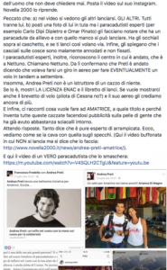 foto selvaggia Lucarelli contro Andrea preti