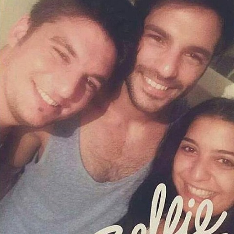 foto Serkan Cayoglu con il fratello