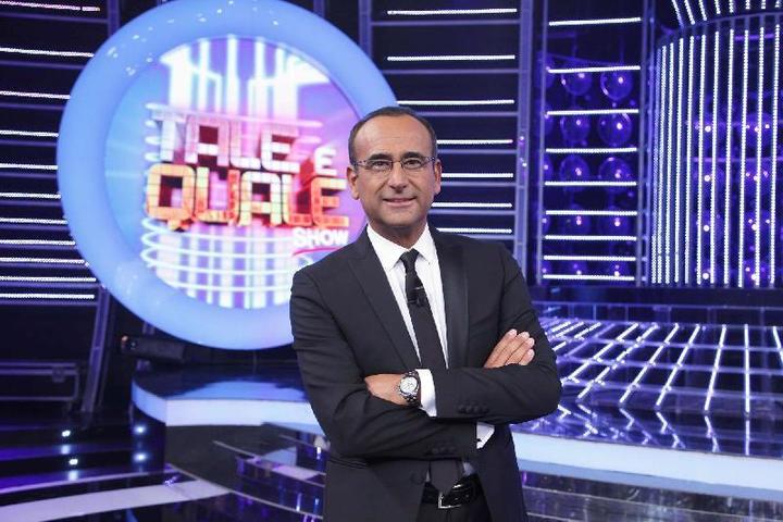 foto tale e quale show Carlo conti