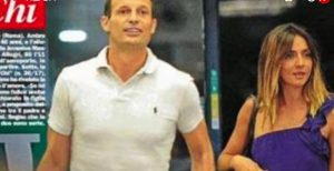 Foto Ambra Angiolini e Massimiliano Allegri