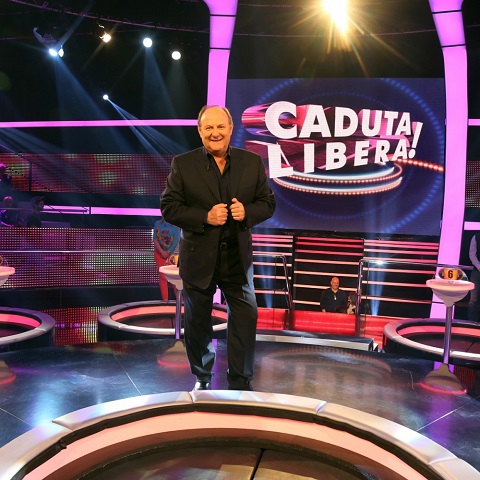 Foto Caduta Libera Gerry Scotti