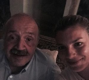 Foto Emma Marrone e Maurizio Costanzo