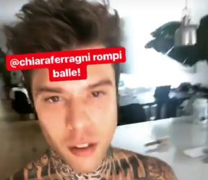 Foto Fedez ironicca su Chiara Ferragni