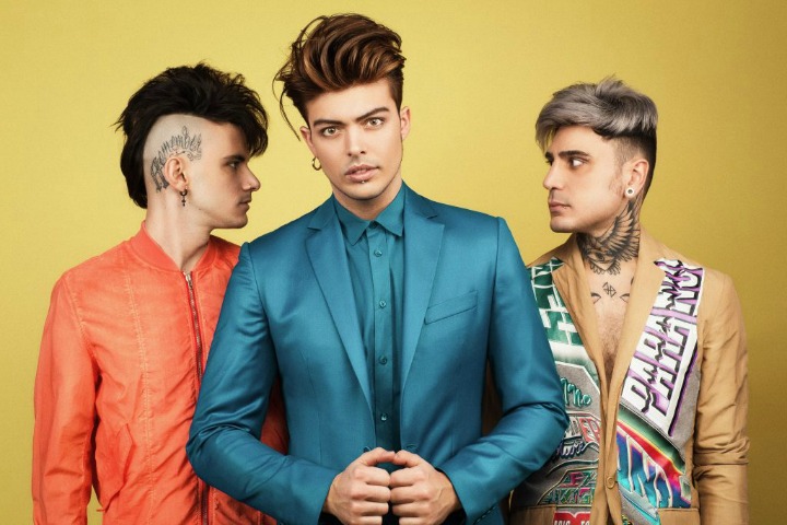 foto sanremo 2018 the kolors