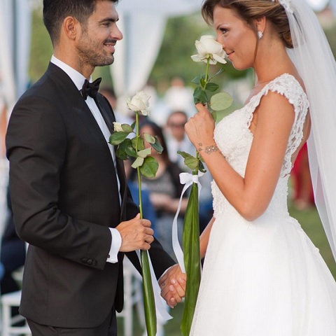 foto Tara e Cristian matrimonio