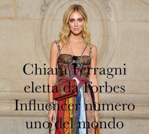 Foto Chiara Ferragni per Forbes