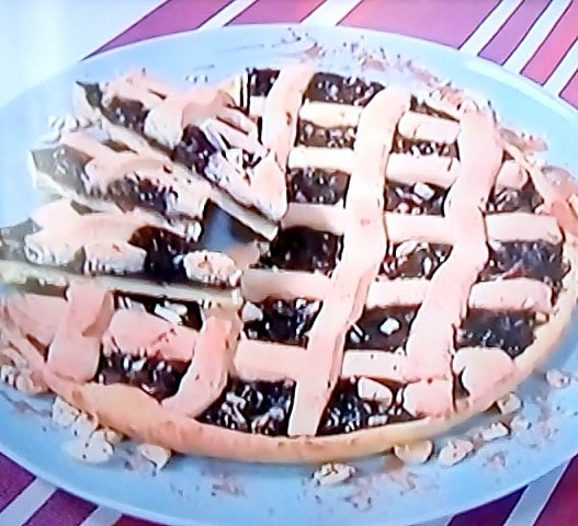 foto crostata di marmellata all'uva