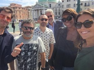 foto Serena Rossi a Venezia