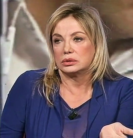 foto Simona Izzo discussione grande fratello vip