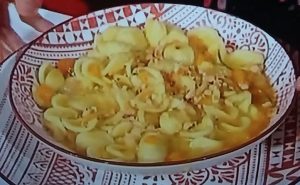 Foto orecchiette lardo zucca Domenica In