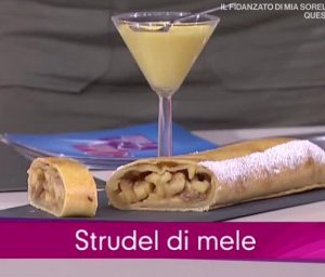 foto strudel di mele